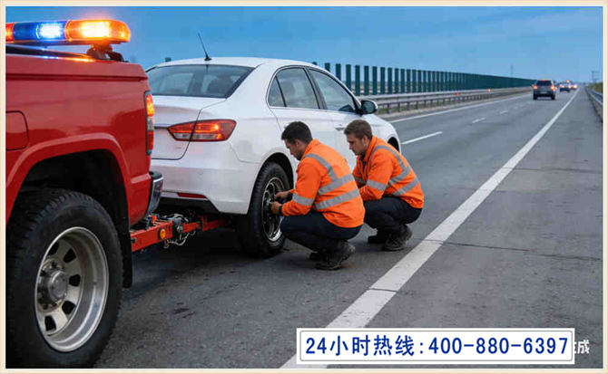 康巴什道路救援 康巴什道路救援